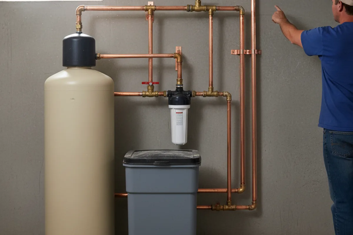 Whole-house water treatment system installed in Bernville